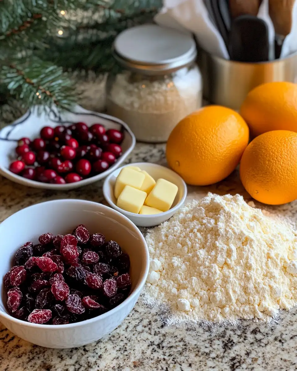 Irresistibly Chewy Christmas Cranberry Orange Cookies for Your Holiday Baking 4 Ingredients for Irresistibly Chewy Christmas Cranberry Orange Cookies for Your Holiday Baking