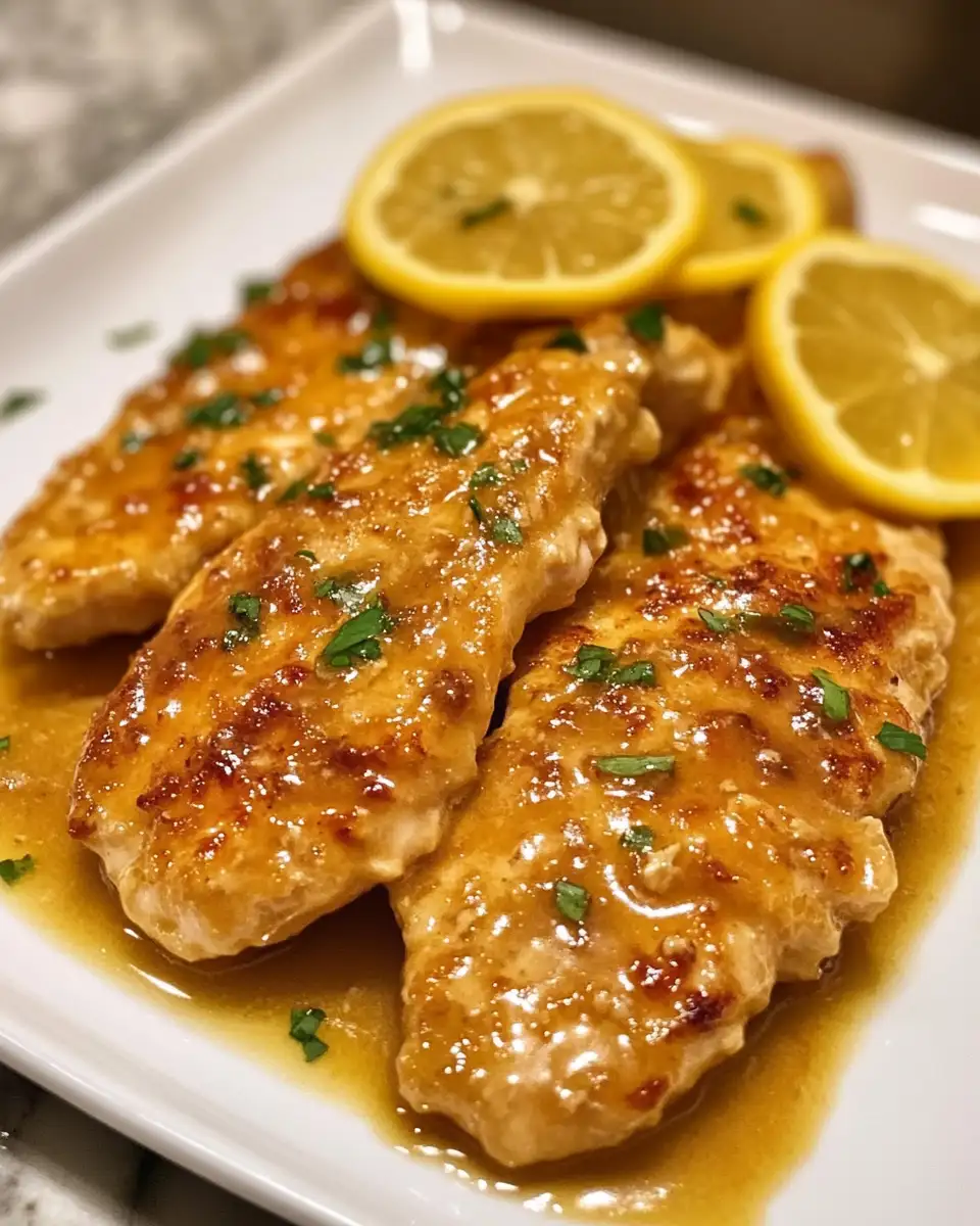 Final dish - Irresistible Chicken Francese: A Tangy Twist on a Classic Favorite
