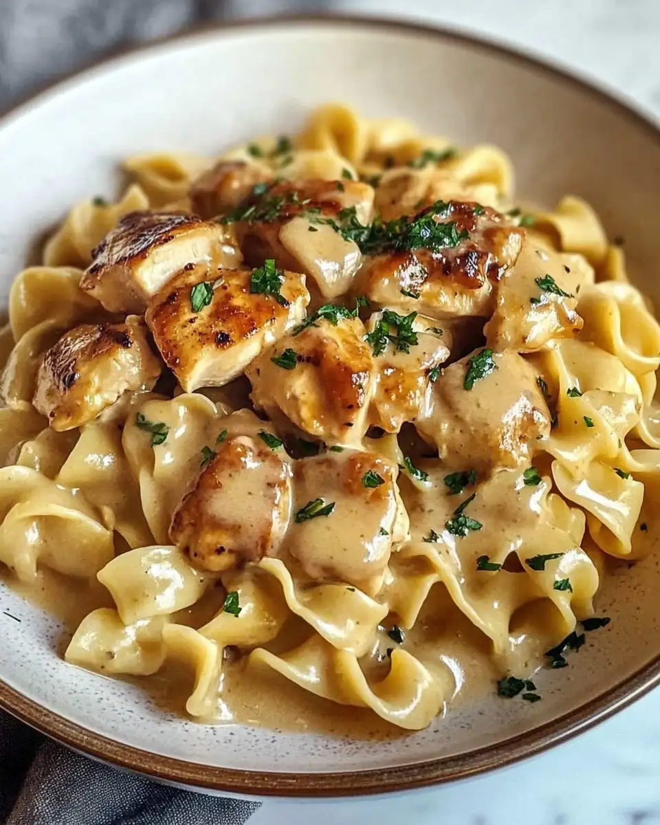 Heavenly Harmony: Chicken with Buttered Noodles Delight - Featured Image