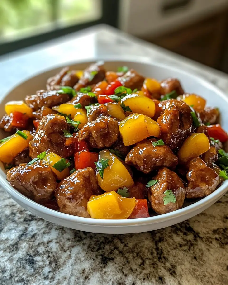Final dish - Tangy Temptation: Mastering Chinese Sweet and Sour Pork at Home