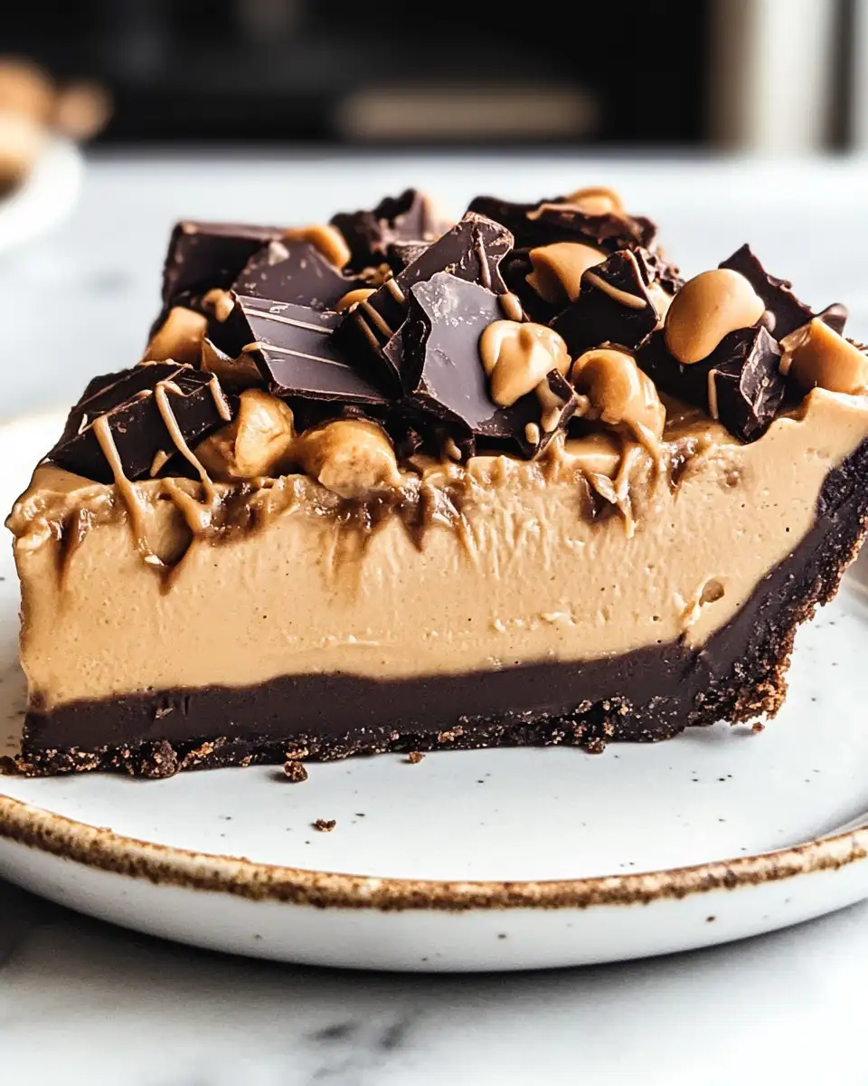Decadent Delight: Unveiling the Ultimate Chocolate Peanut Butter Pie Recipe - Featured Image