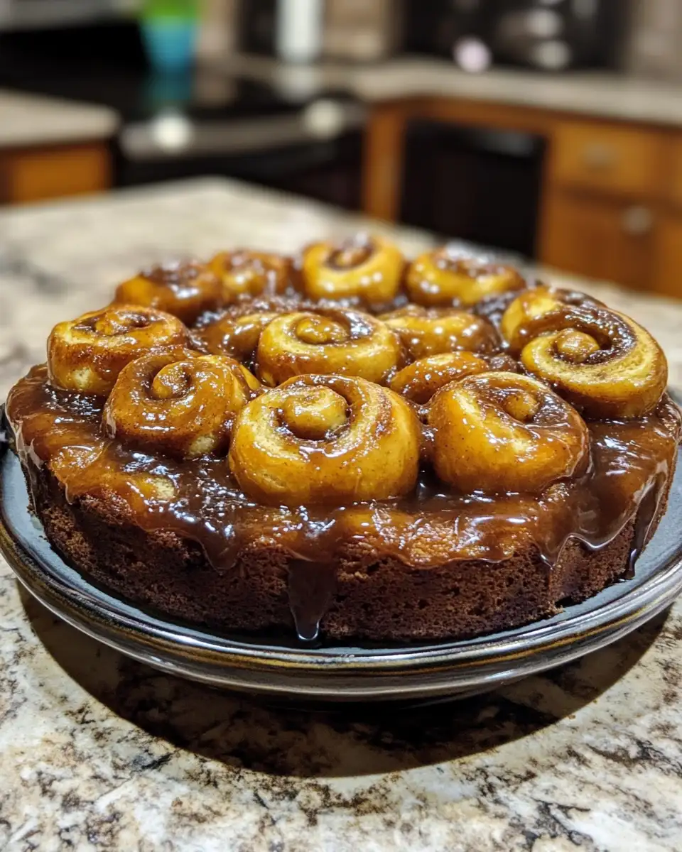 Savor the Sweet Symphony of Cinnamon Roll Coffee Cake 6 Final dish - Savor the Sweet Symphony of Cinnamon Roll Coffee Cake