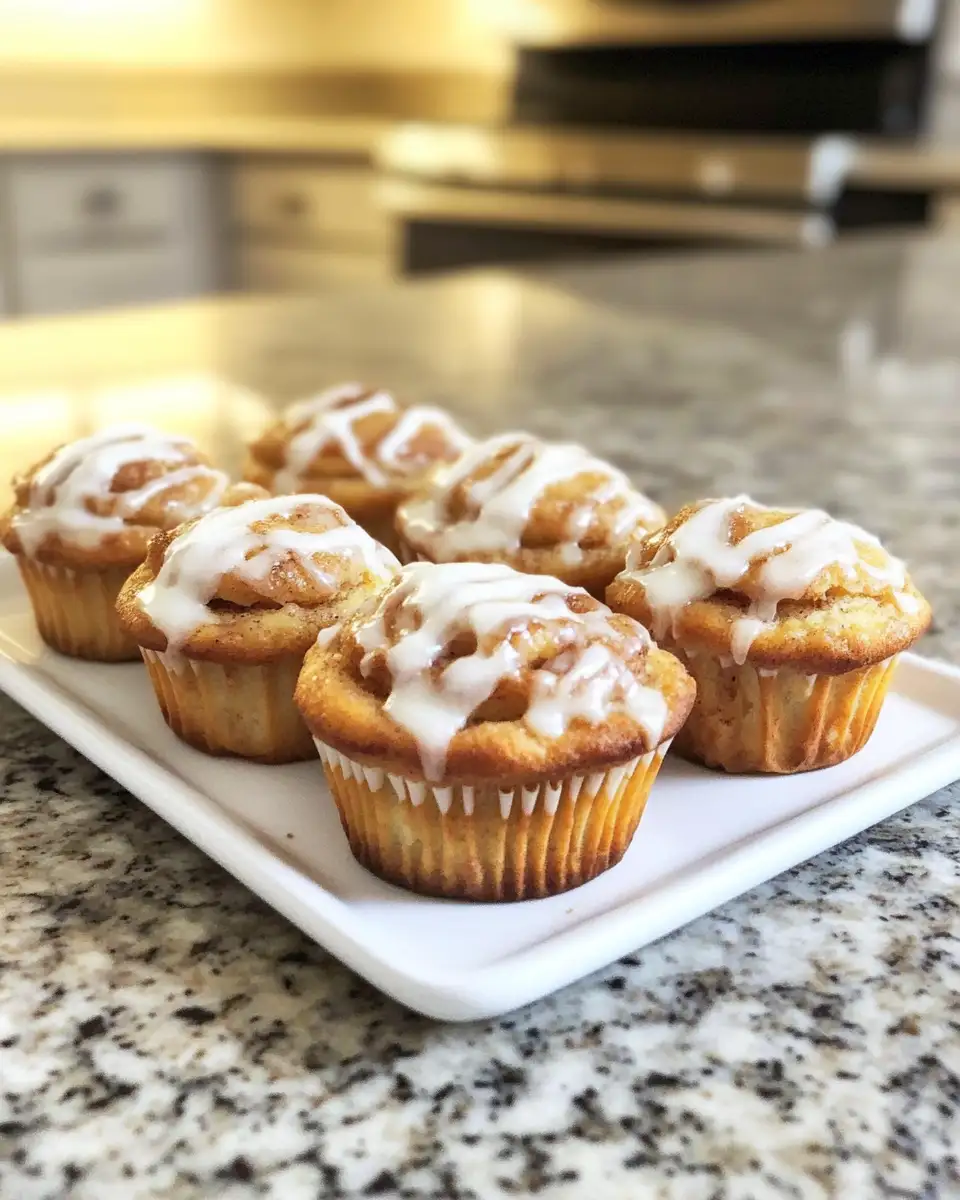 Wake Up to Sweetness: Cinnamon Roll Muffins for Breakfast Delight 6 Final dish - Wake Up to Sweetness: Cinnamon Roll Muffins for Breakfast Delight