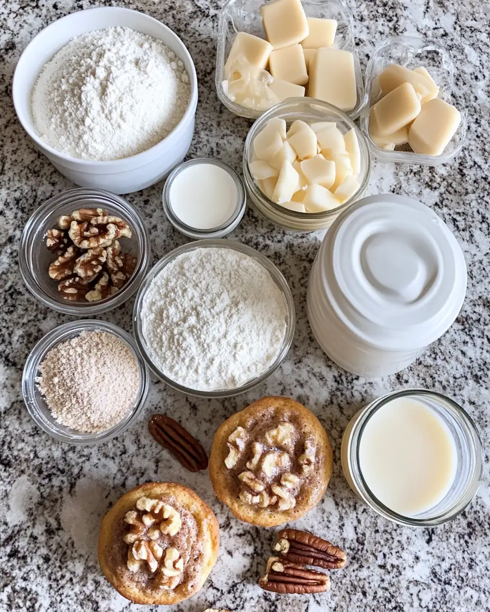 Wake Up to Sweetness: Cinnamon Roll Muffins for Breakfast Delight 4 Ingredients for Wake Up to Sweetness: Cinnamon Roll Muffins for Breakfast Delight