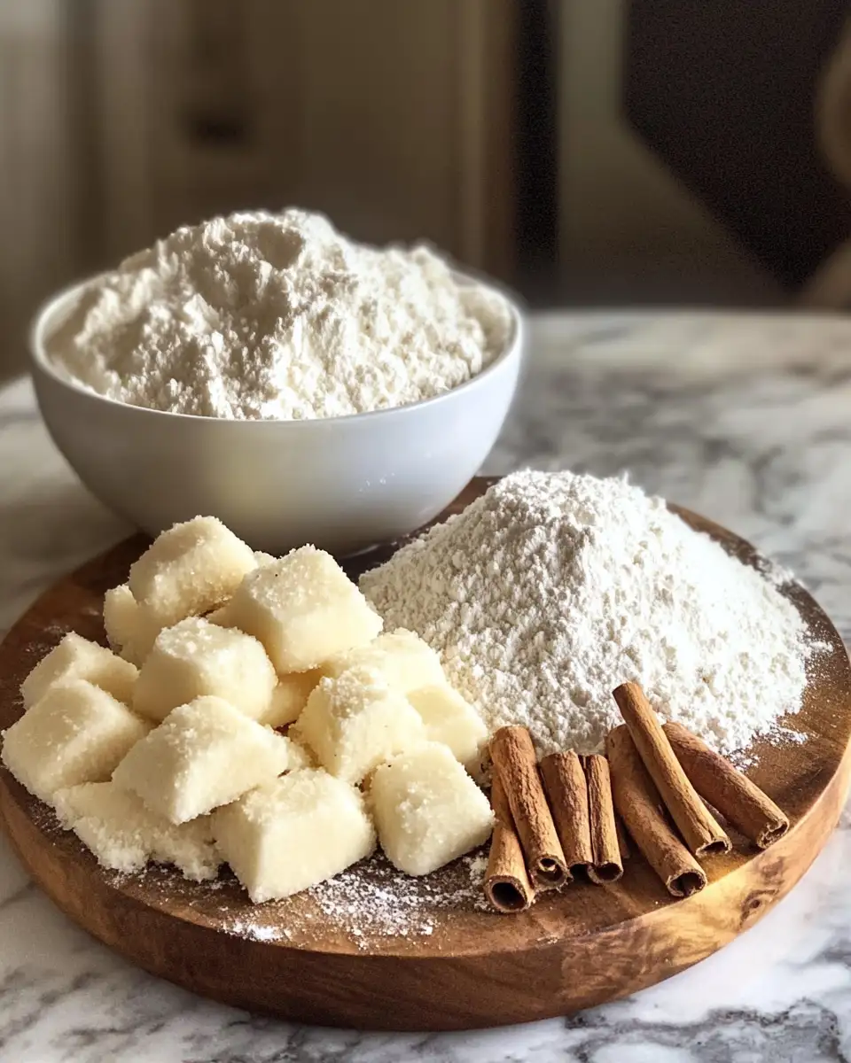 Irresistible Cinnamon Sugar Snowball Cookies for a Cozy Winter Treat 3 Ingredients for Irresistible Cinnamon Sugar Snowball Cookies for a Cozy Winter Treat