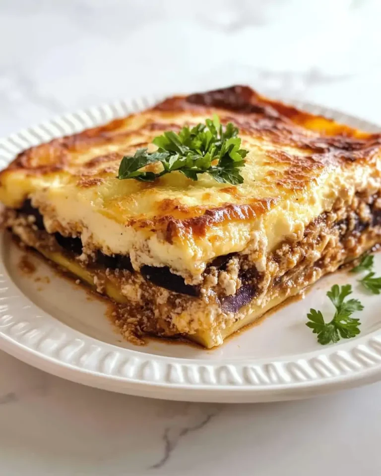 Savor the Tradition: Classic Greek Eggplant Moussaka Delight - Featured Image