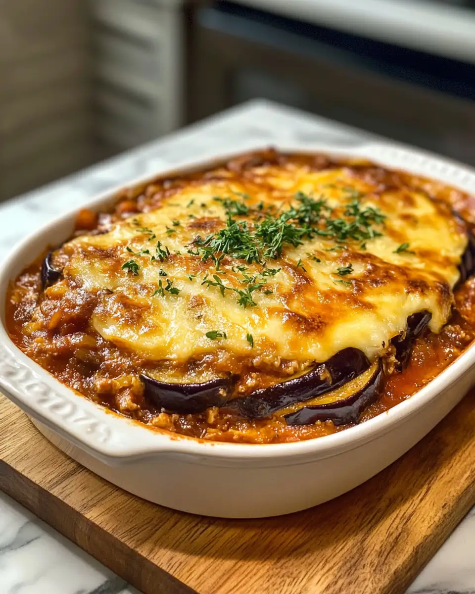 Final dish - Savor the Tradition: Classic Greek Eggplant Moussaka Delight