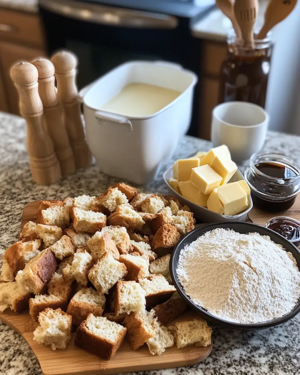Indulge in the Timeless Charm of Classic New Orleans Bread Pudding 4 Ingredients for Indulge in the Timeless Charm of Classic New Orleans Bread Pudding