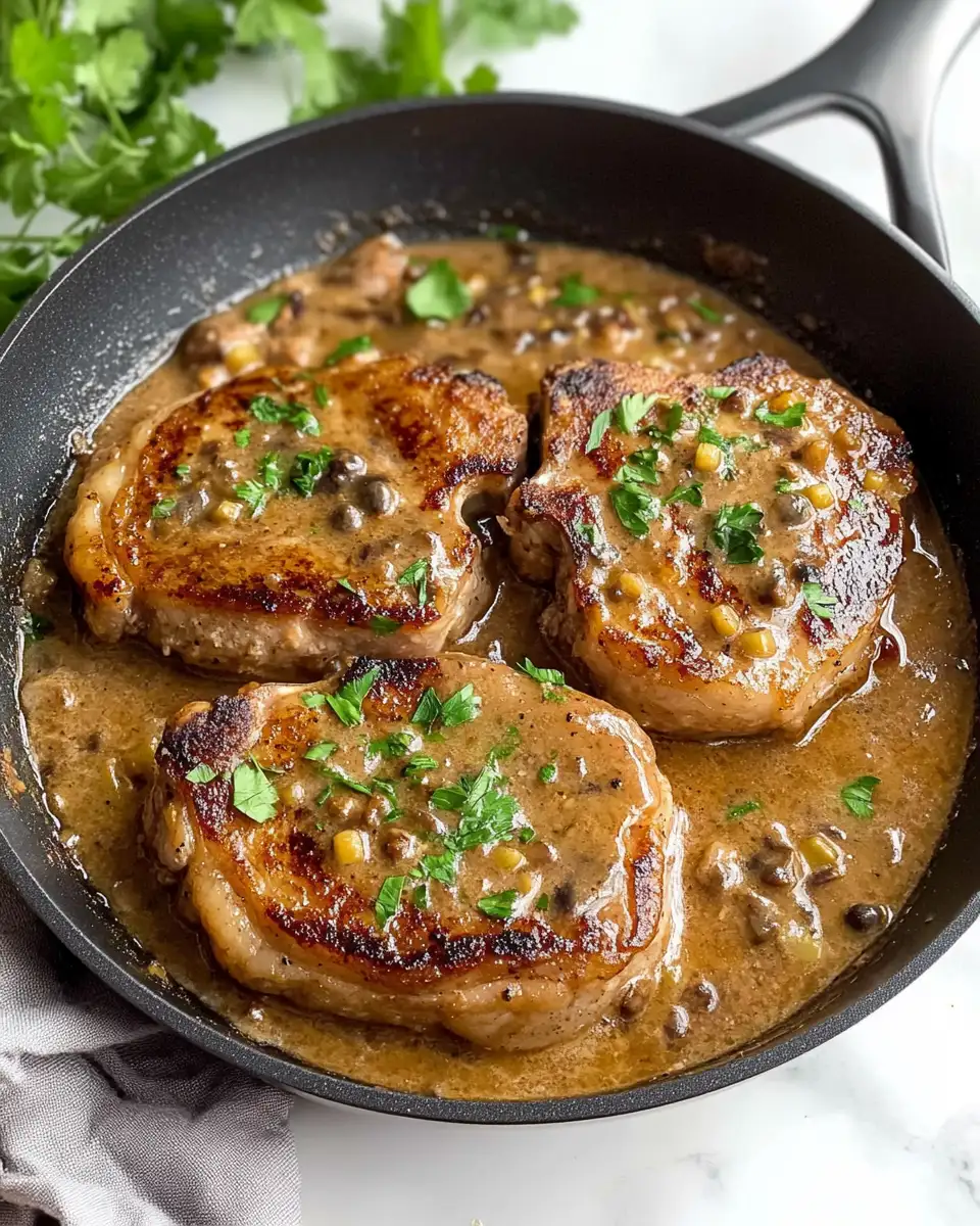 Ultimate Comfort: One-Pan Smothered Pork Chops Recipe - Featured Image