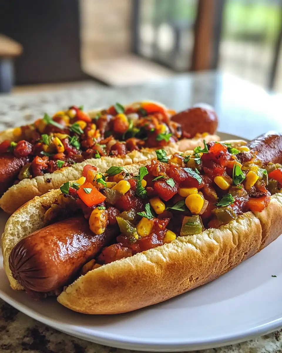 Final dish - Cornbread Hotdogs: The Ultimate Comfort Food Fusion