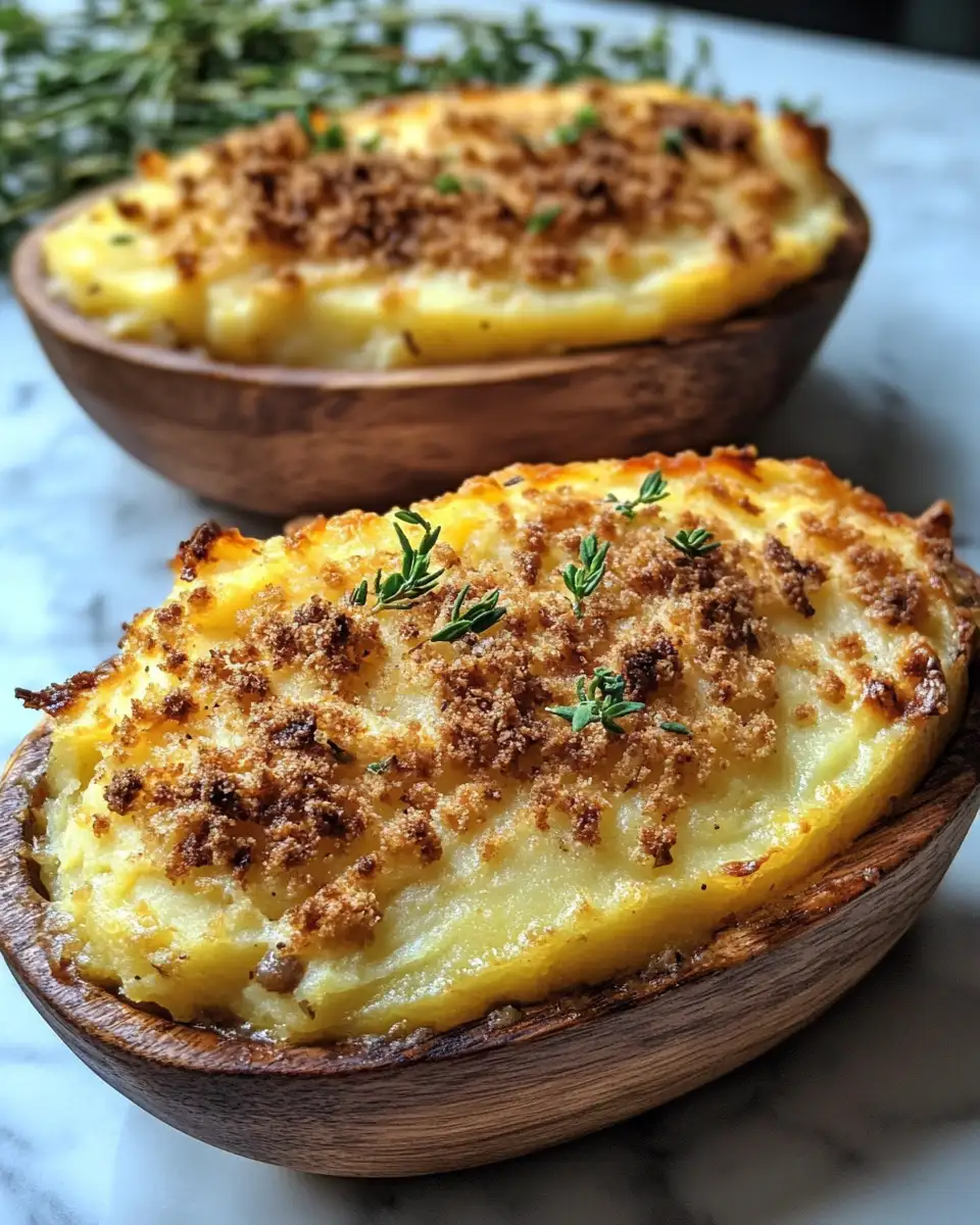 Final dish - Twice the Comfort: Cottage Pie Baked Potatoes