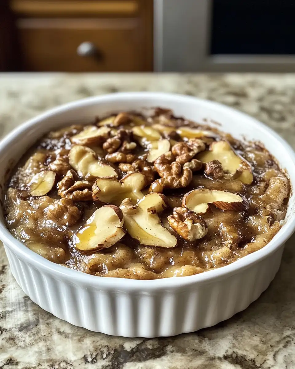 Indulge in the Ultimate Cozy Maple Walnut Pudding Delight 6 Final dish - Indulge in the Ultimate Cozy Maple Walnut Pudding Delight