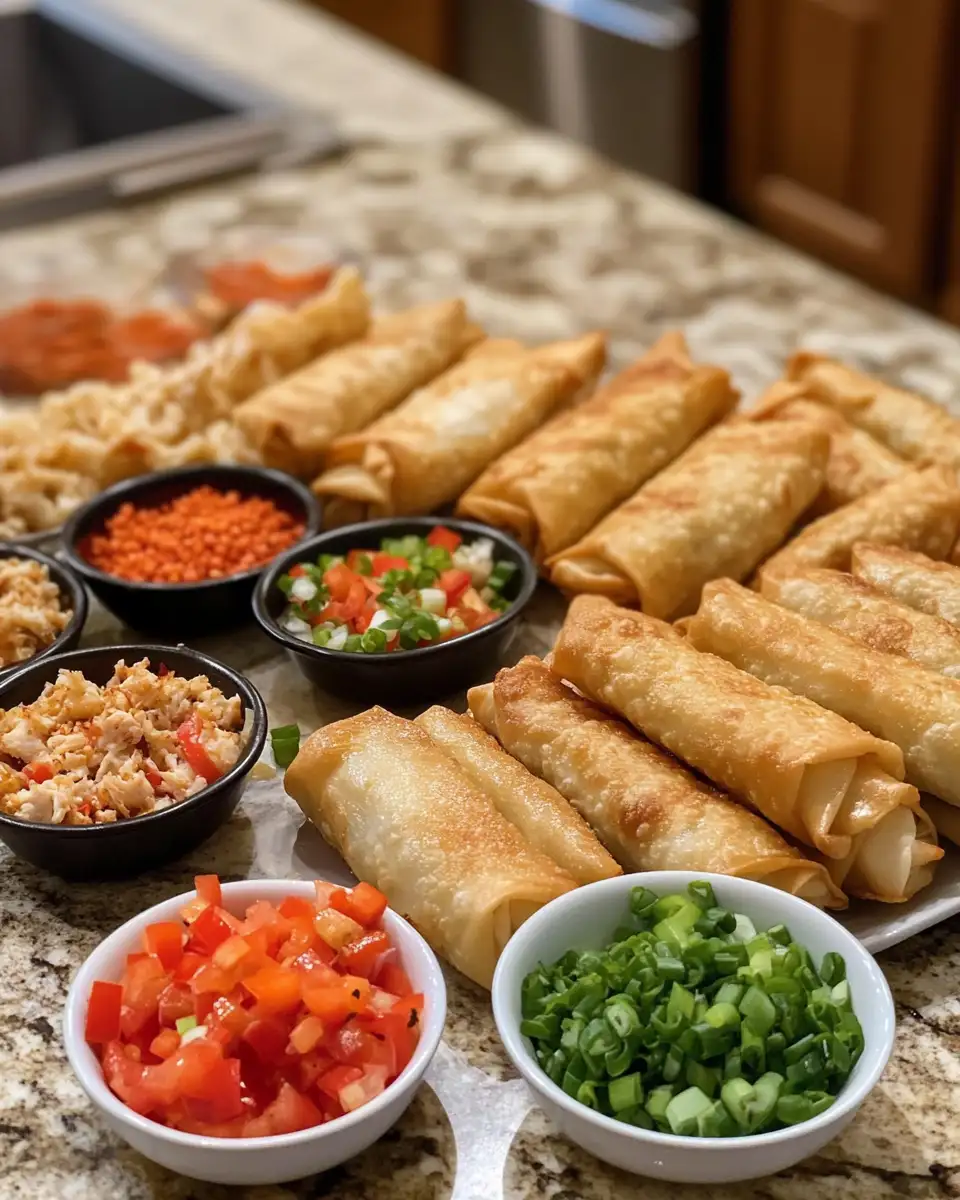Crab Cake Egg Rolls: A Fusion Delight to Elevate Your Appetizer Game 4 Ingredients for Crab Cake Egg Rolls: A Fusion Delight to Elevate Your Appetizer Game