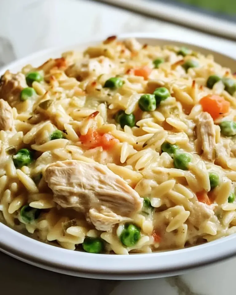 Indulge in Comfort: Creamy Chicken Pot Pie Orzo Delight - Featured Image