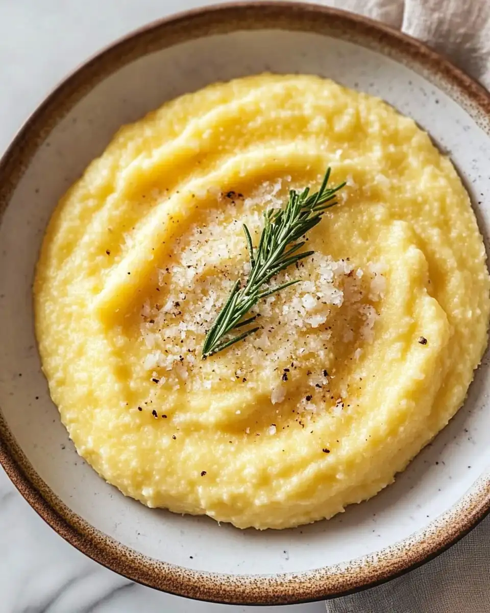 Indulge in Comfort: Creamy Italian Polenta With Parmesan - Featured Image