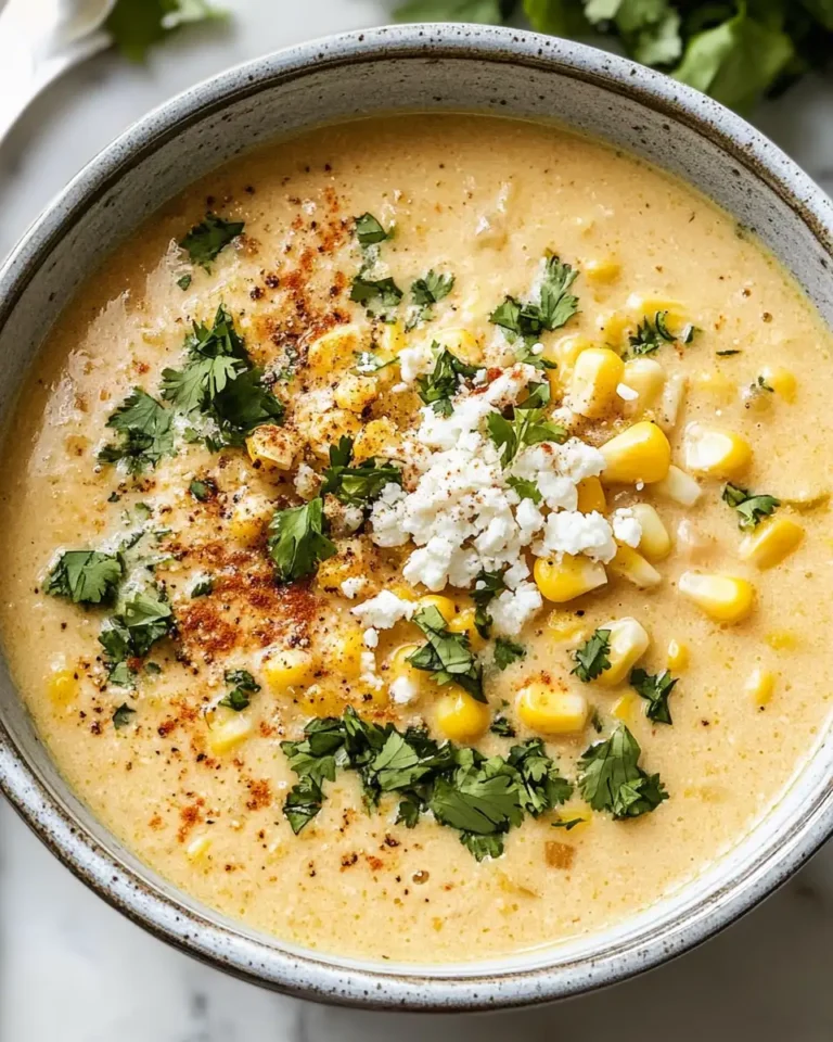 Savor the Flavors: Creamy Mexican Street Corn Soup Delight - Featured Image