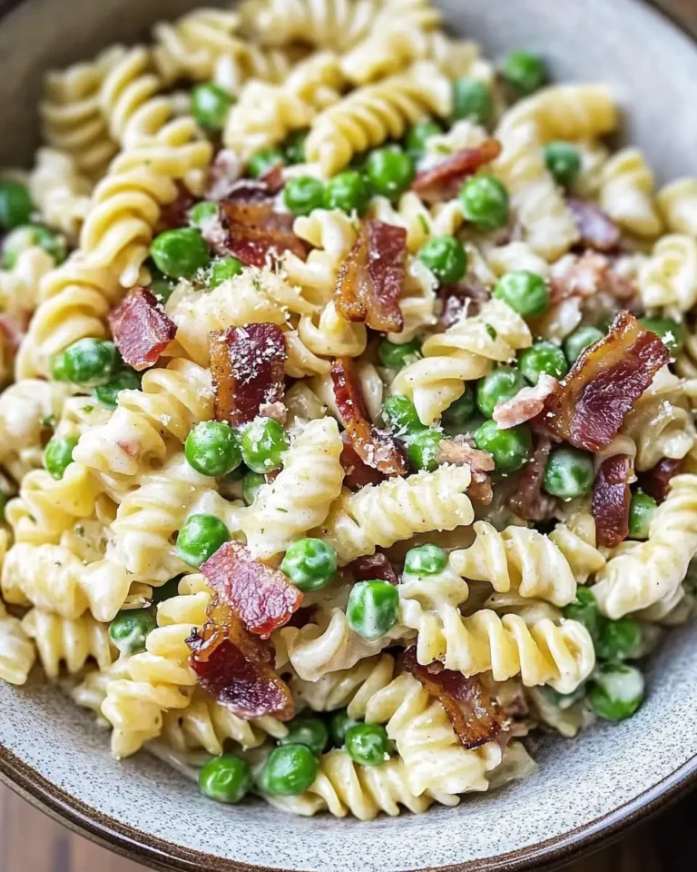 Indulge in the Ultimate Creamy Pea and Bacon Pasta Salad Delight 5 Indulge in the Ultimate Creamy Pea and Bacon Pasta Salad Delight - Featured Image