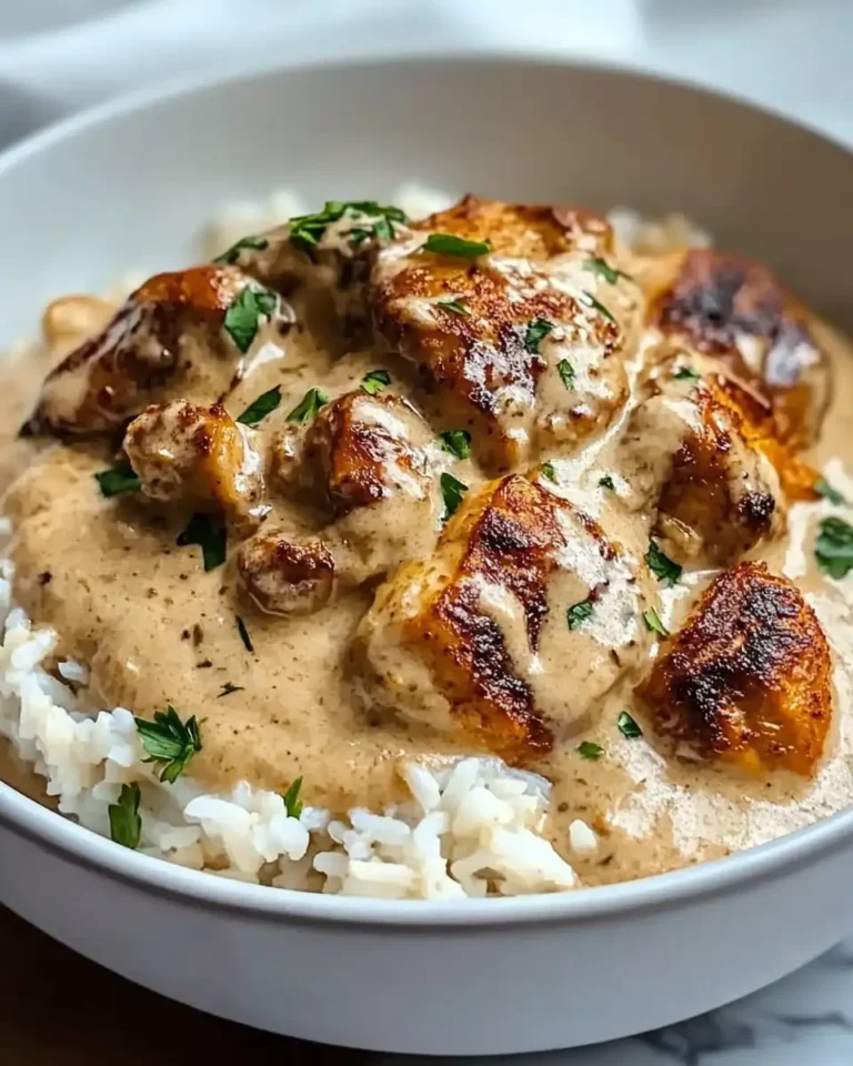 Irresistibly Creamy Smothered Chicken and Rice Delight - Featured Image