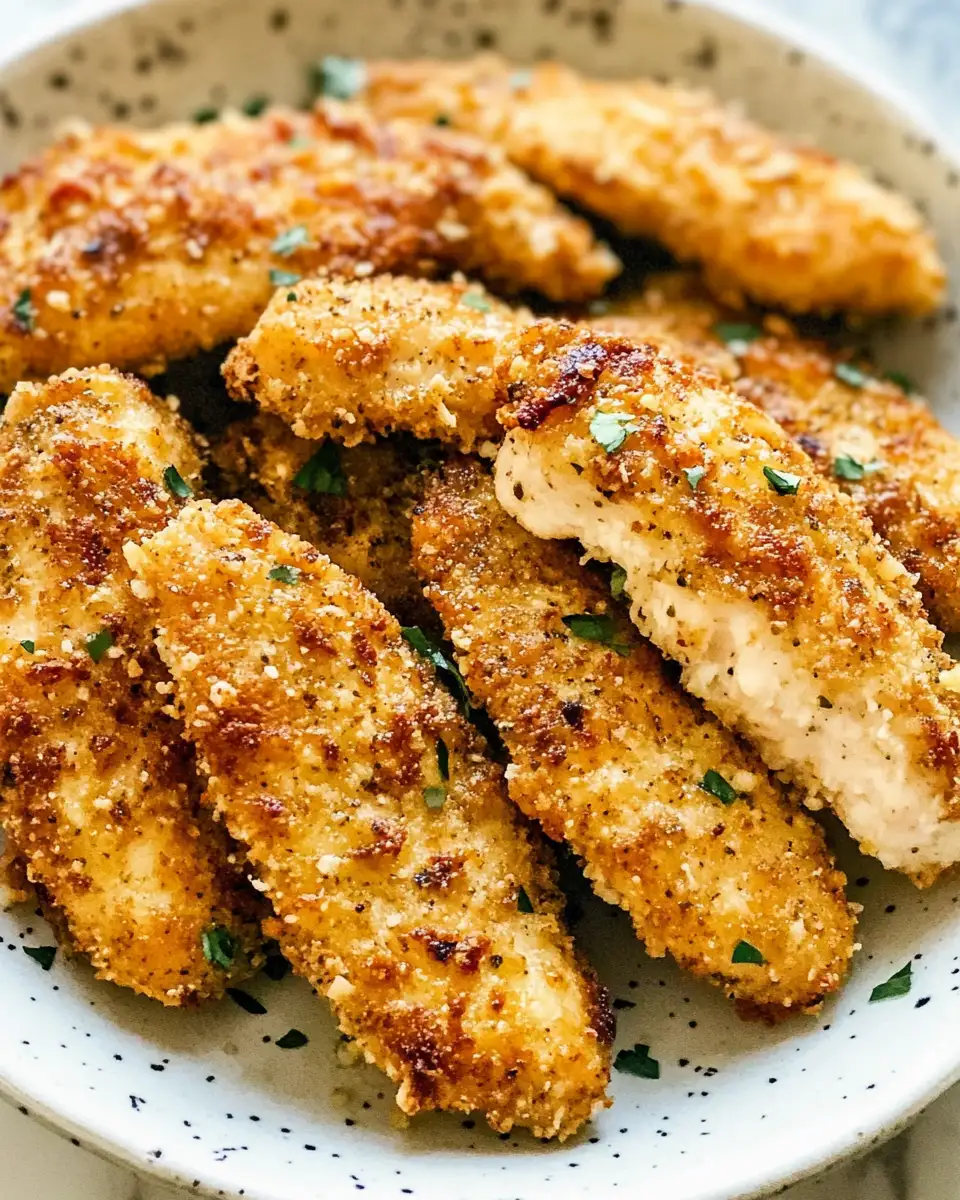 Ultimate Crispy Air Fryer Parmesan Chicken Tenders Delight - Featured Image