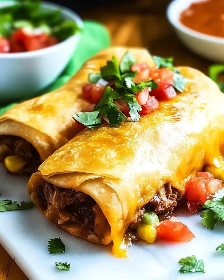 Crispy Cheese Steak Chimichangas: A Flavor Explosion You Can't Resist - Featured Image