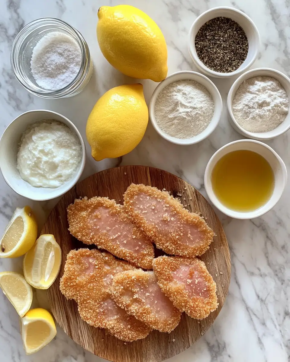 Ingredients for Ultimate Guide to Perfectly Crispy Pork Schnitzel Recipe