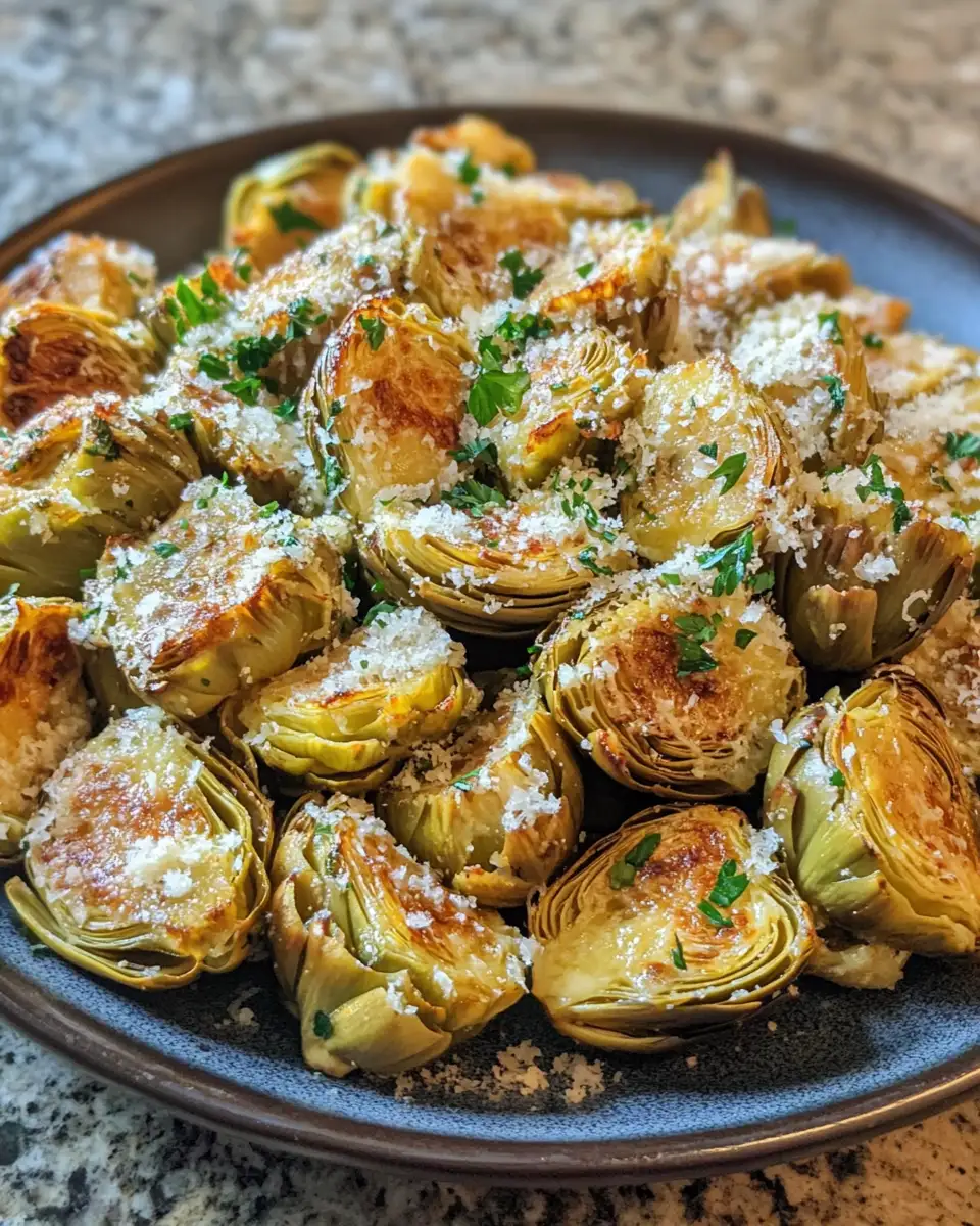 Final dish - Crispy Parmesan Artichokes That Will Make Your Taste Buds Dance