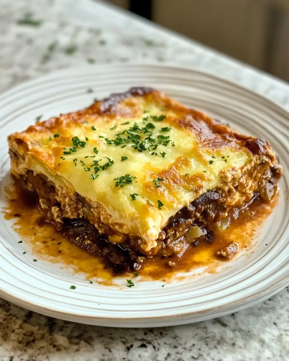Final dish - Discover the Secrets to a Delicious Greek Moussaka Recipe