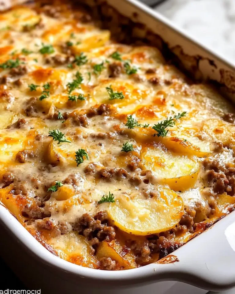 The Ultimate Comfort: Delicious Hamburger Potato Casserole Recipe - Featured Image