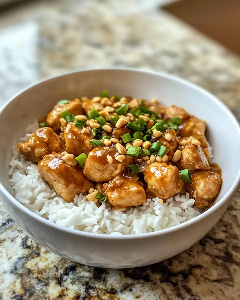 Final dish - Unlock the Flavor: Discover the Secrets of Cooker Peanut Chicken