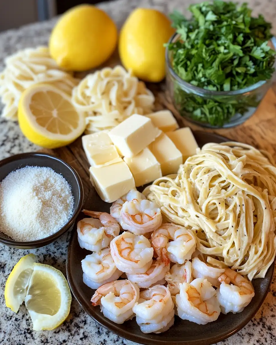 Quick and Creamy: Easy 30-Minute Shrimp Alfredo Pasta Delight 3 Ingredients for Quick and Creamy: Easy 30-Minute Shrimp Alfredo Pasta Delight