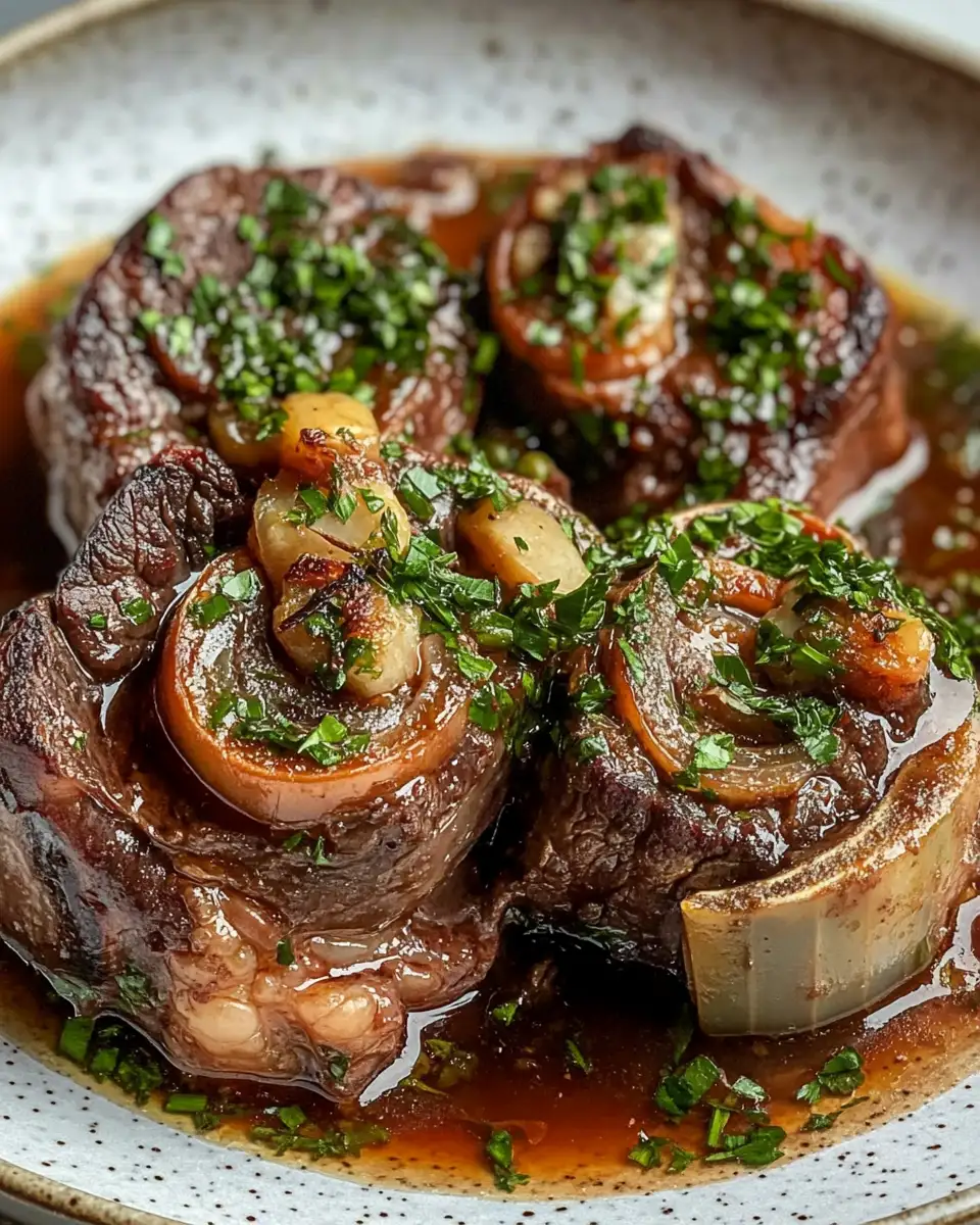 Melt-in-Your-Mouth Magic: Easy Braised Beef Osso Bucco Recipe - Featured Image