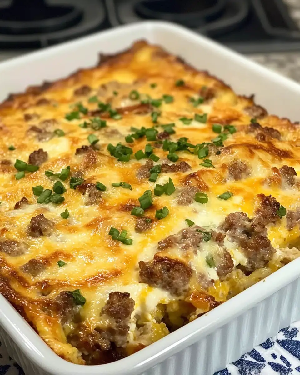 Wake Up to Delicious: Easy Sausage and Egg Casserole Delight - Featured Image