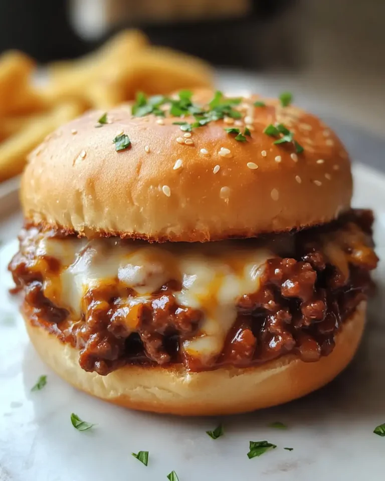 Ultimate Comfort: French Onion Beef Sloppy Joes with Melted Cheese Delight - Featured Image