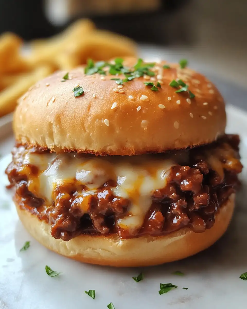 Ultimate Comfort: French Onion Beef Sloppy Joes with Melted Cheese Delight - Featured Image