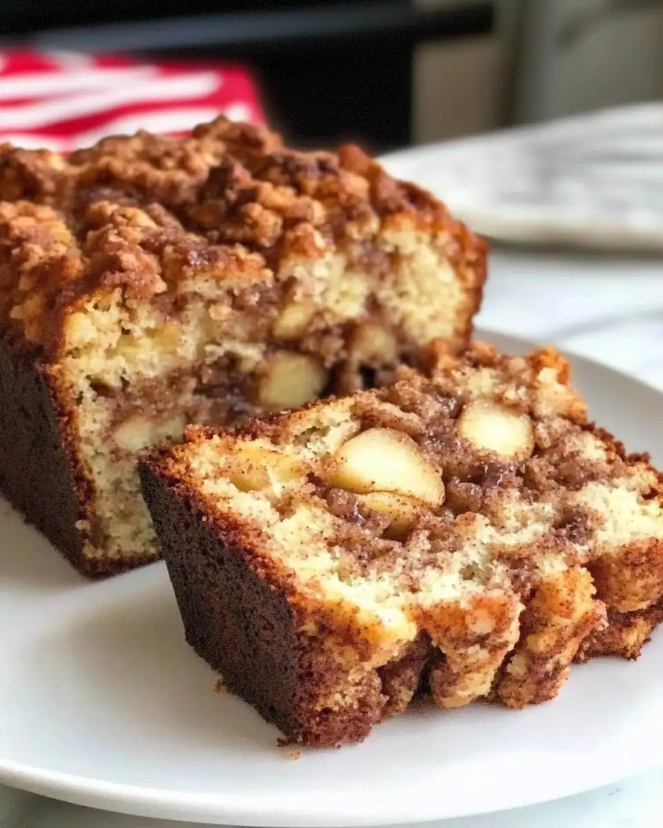 Bite into Bliss with Fresh Chunky Apple Cinnamon Bread - Featured Image