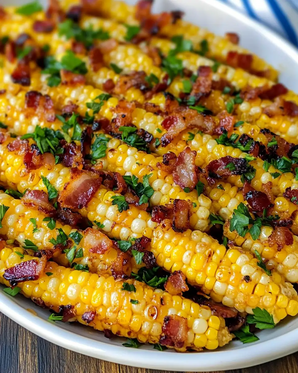 Sizzling Summer Delight: Fried Corn with Bacon Bliss - Featured Image