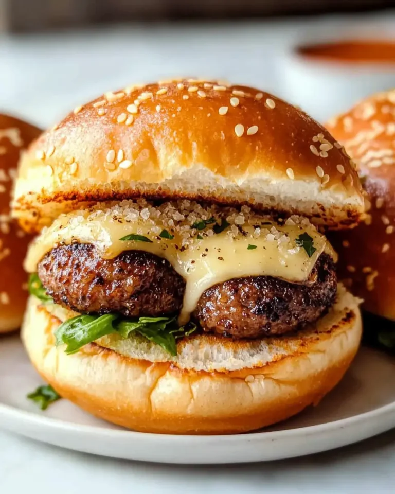 Savor the Flavor Explosion: The Ultimate Garlic Parmesan Cheeseburger - Featured Image
