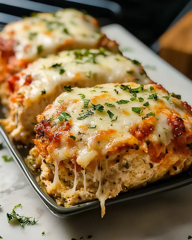 Savor the Flavor: Irresistibly Juicy Garlic Parmesan Chicken Meatloaves - Featured Image