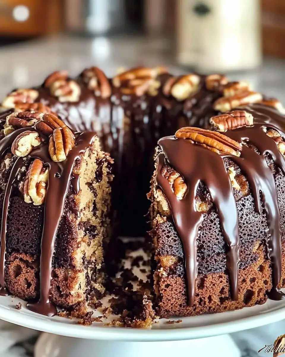 Indulge in Decadence: German Chocolate Pecan Pound Cake Perfection - Featured Image