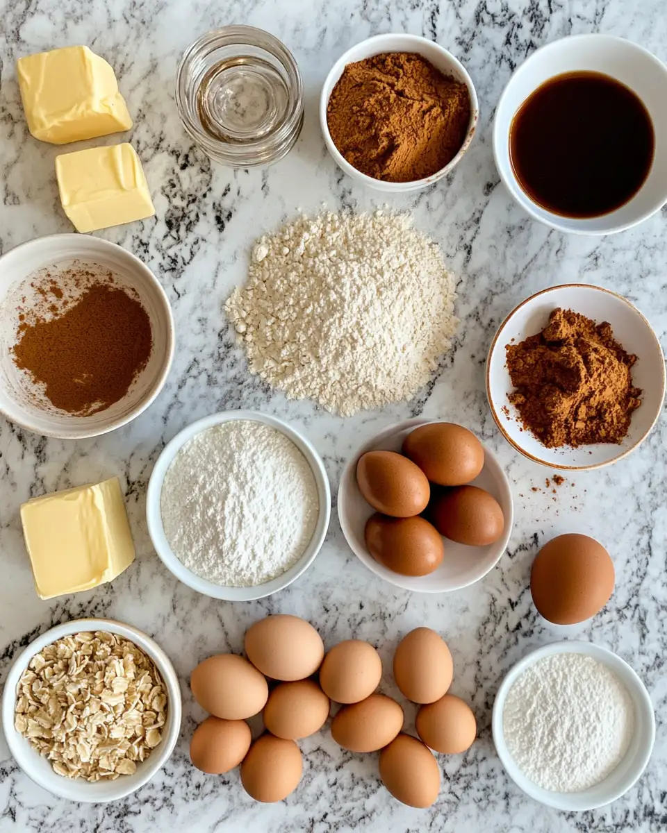 Irresistibly Sweet and Spicy: Discover the Magic of Glazed Gingerbread Muffins 4 Ingredients for Irresistibly Sweet and Spicy: Discover the Magic of Glazed Gingerbread Muffins