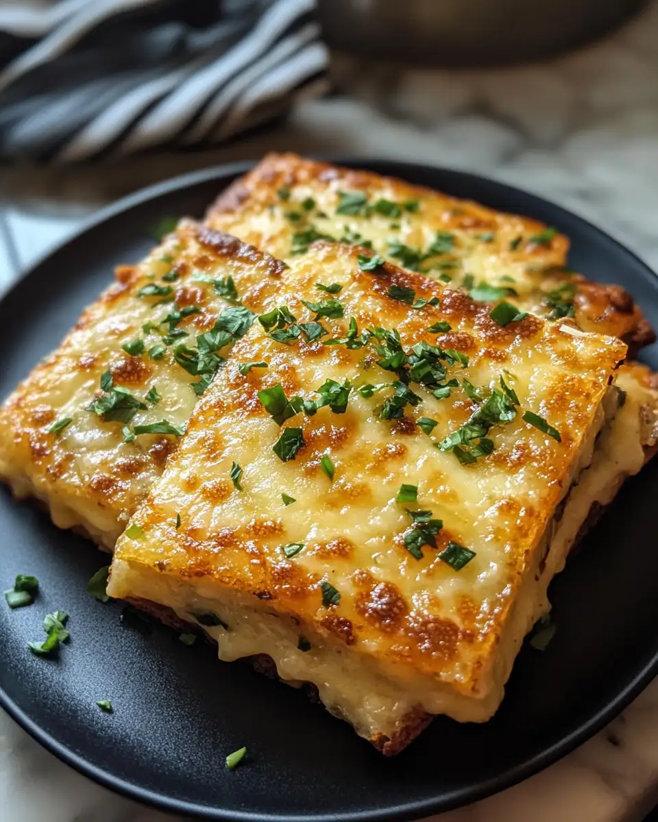 Final dish - Sizzling Green Chile Cheese Squares: Your Next Flavor Adventure