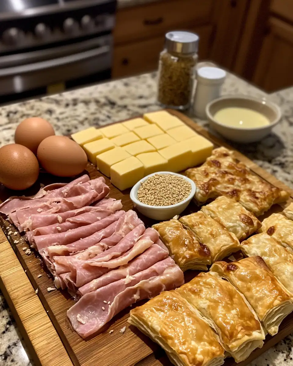 Crispy Delight: Homemade Ham and Cheese Sticks That Wow 4 Ingredients for Crispy Delight: Homemade Ham and Cheese Sticks That Wow