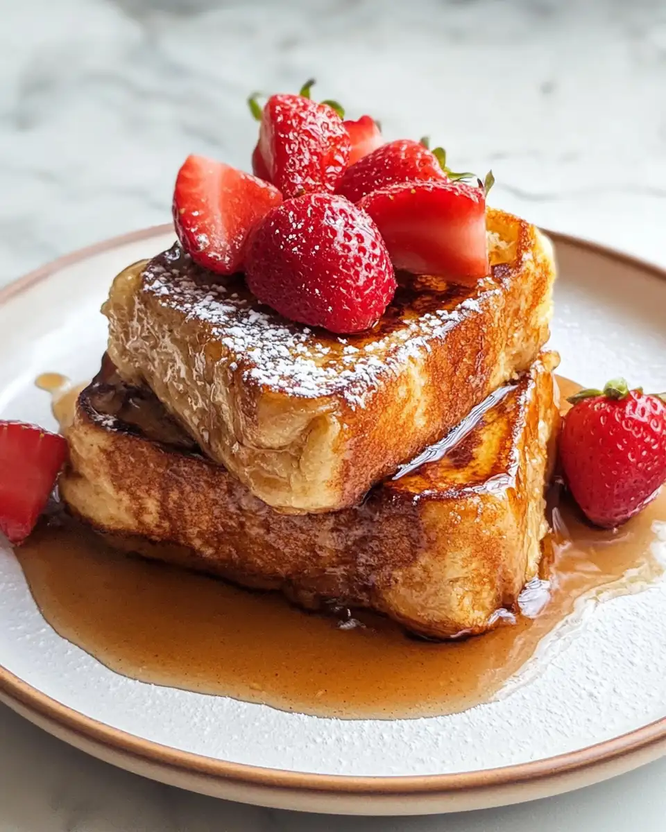 Dreamy Hawaiian Roll French Toast Delight - Featured Image