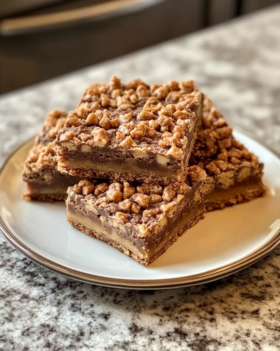 Indulge in Irresistible Bliss with Heavenly Cake Mix Toffee Bars 6 Final dish - Indulge in Irresistible Bliss with Heavenly Cake Mix Toffee Bars