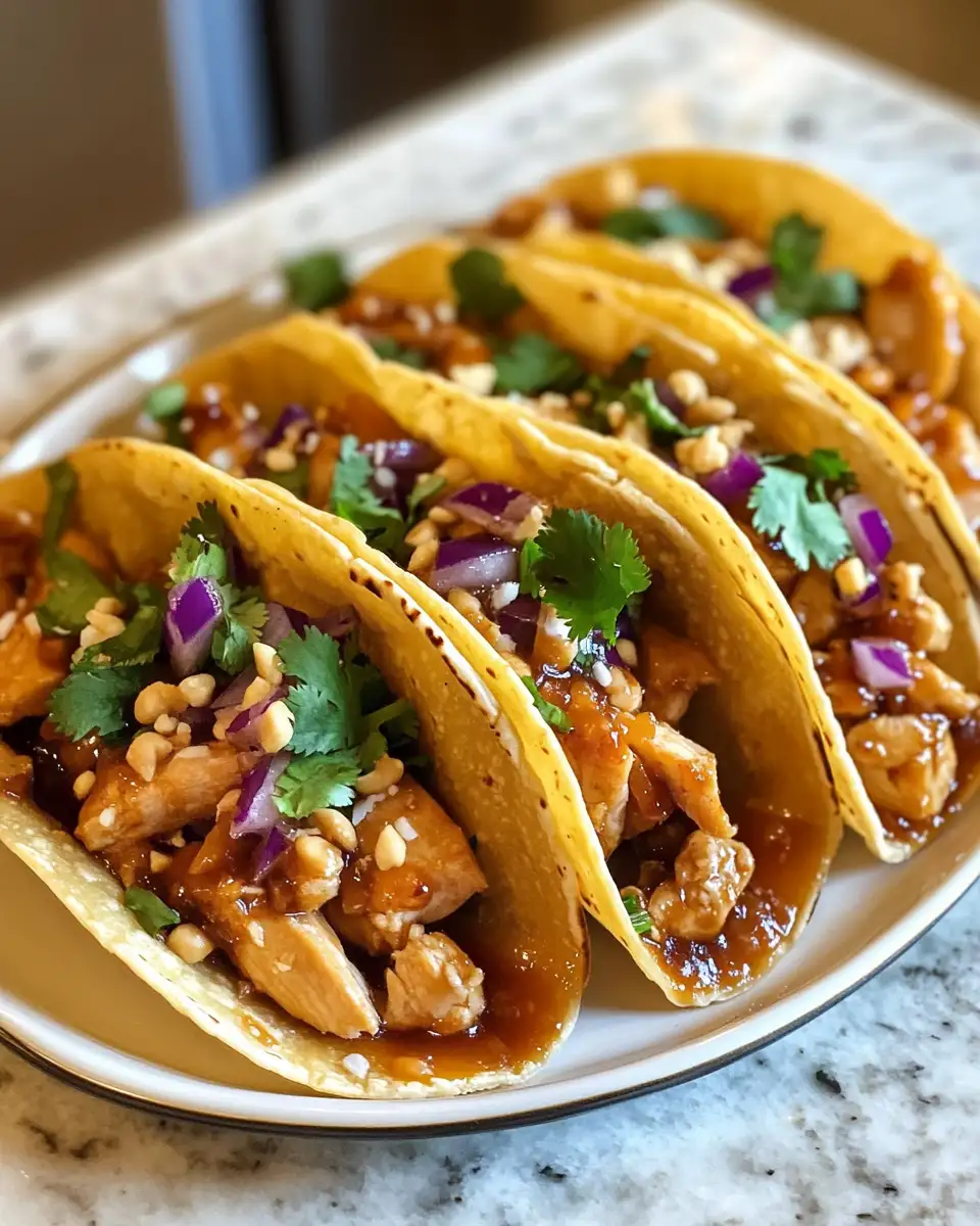 Savor the Flavor: Homemade Asian Chicken Wonton Tacos Delight 6 Final dish - Savor the Flavor: Homemade Asian Chicken Wonton Tacos Delight