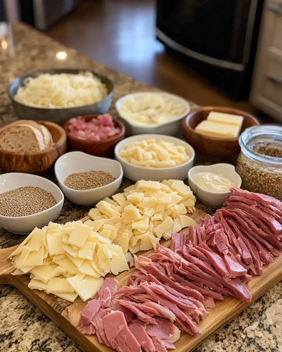 Ingredients for Savor the Flavor: Irresistible Homemade Reuben Bake Recipe