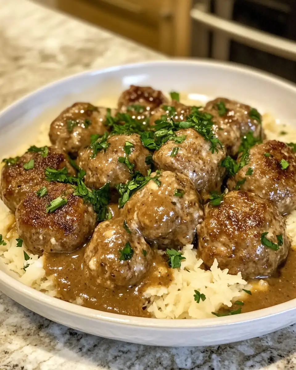 Final dish - Savor the Flavor of Homemade Swedish Meatballs