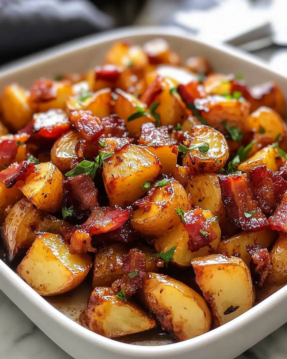 Sweet & Savory Perfection: Honey Bacon Roasted Potatoes Unveiled - Featured Image