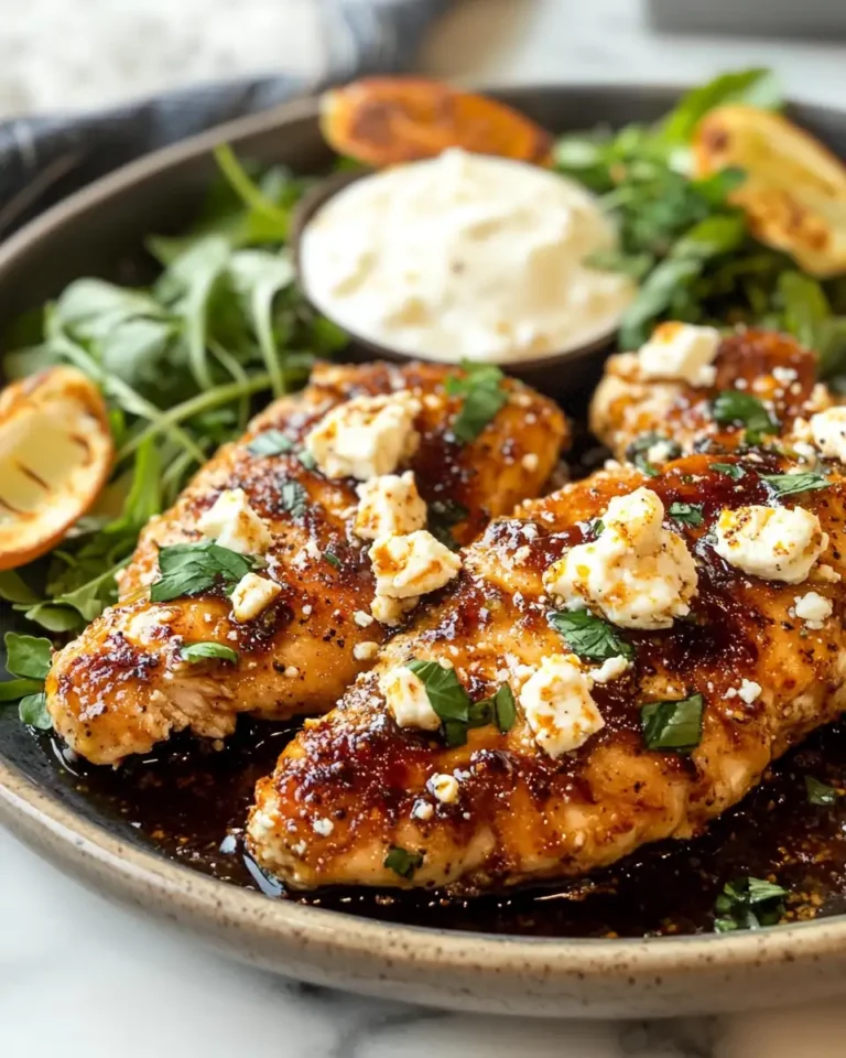 Sizzling Hot Honey Feta Chicken: A Flavor Explosion - Featured Image