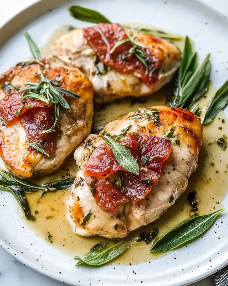 Savor the Flavors of Italian Chicken Saltimbocca - Featured Image